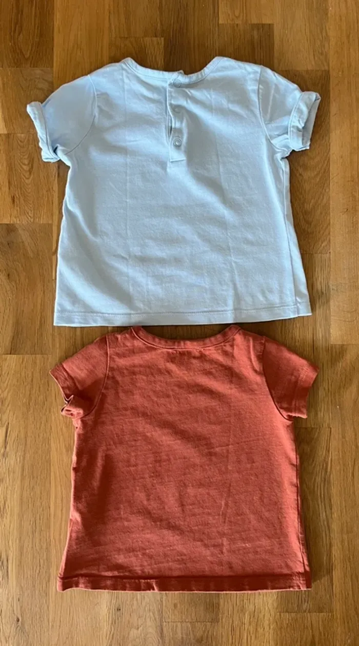 Lot de 2 t-shirts Sergent Major 12 mois - photo numéro 2
