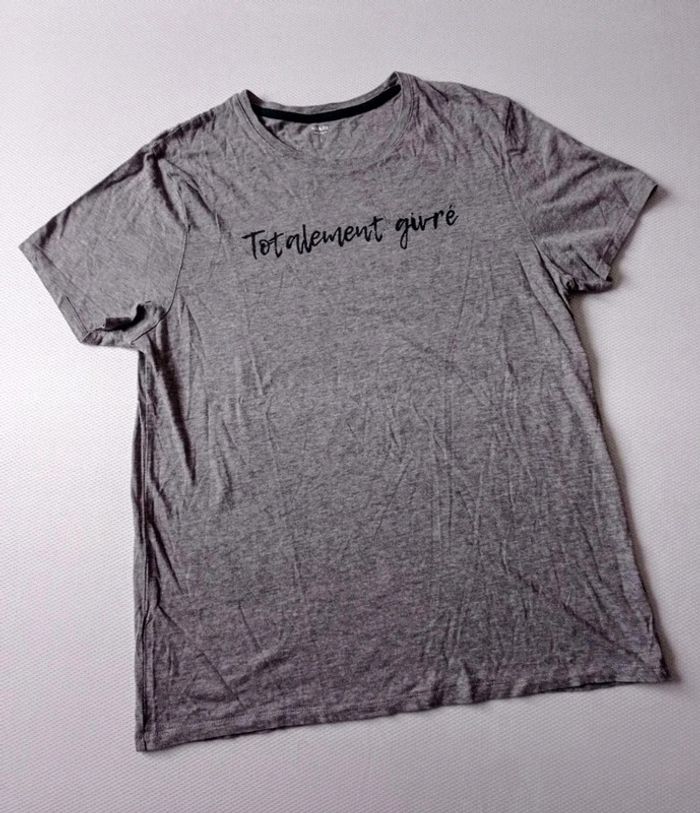 T-shirt gris L