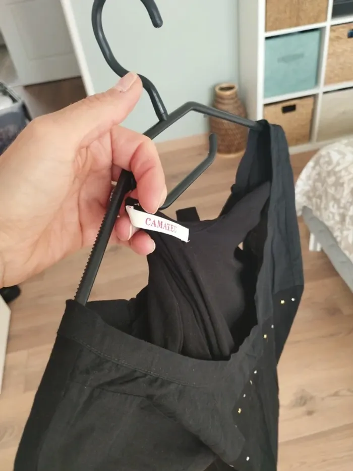 Robe noire d'été camaïeu 36 - photo numéro 6