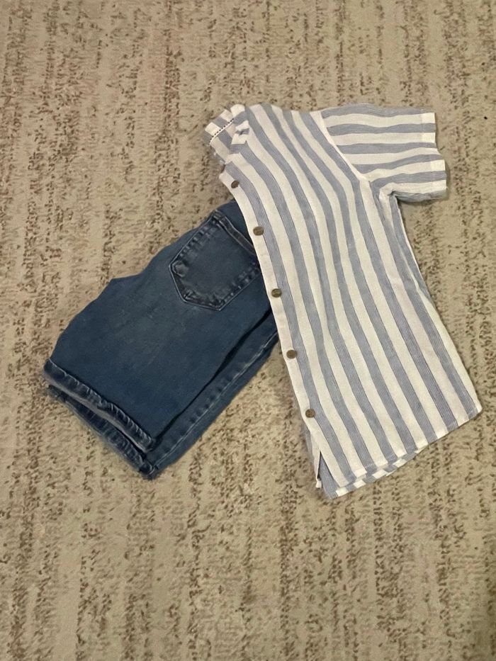 Ensemble short et chemise - photo numéro 3