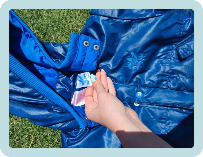 Doudoune bleue Adidas 4ans - photo numéro 6