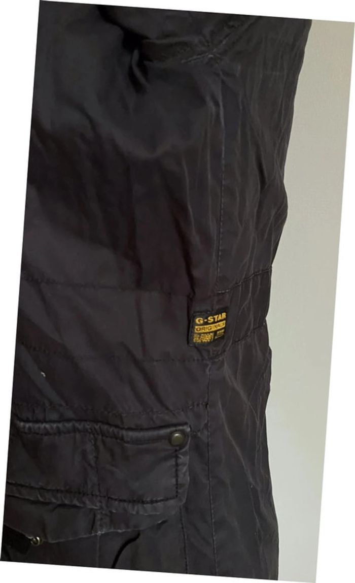 Veste G-Star noire a capuche taille S - photo numéro 4