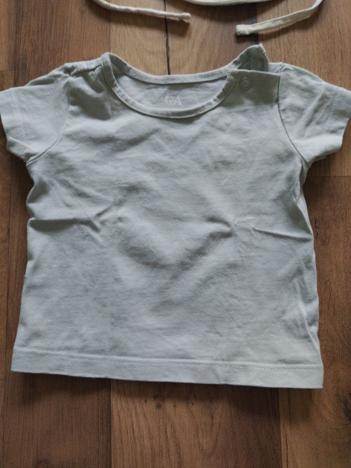 Ensemble salopette short et tee shirt - photo numéro 4