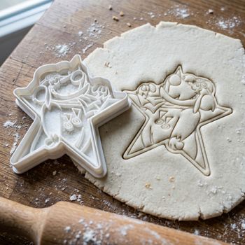 Emporte-pièce Chien Aviateur Étoile - Découpoir Biscuit Sablé Pâte à Sucre