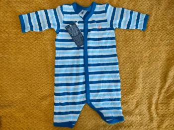 Combinaison rayé bleu Obaïbi