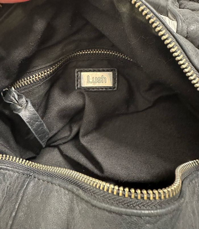 Sac à main en cuir véritable et clous argentés Lush Bag - photo numéro 9