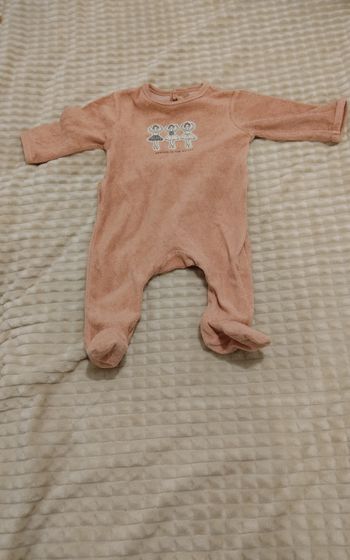 Pyjama rose avec danseuse 