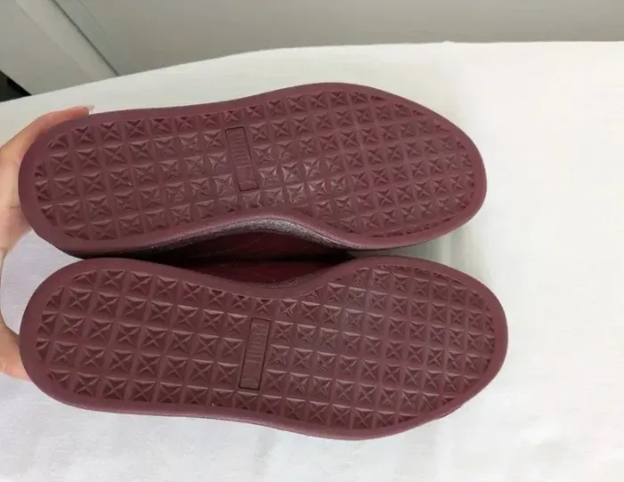 Baskets bordeaux - Puma Suede - taille 37 - photo numéro 8