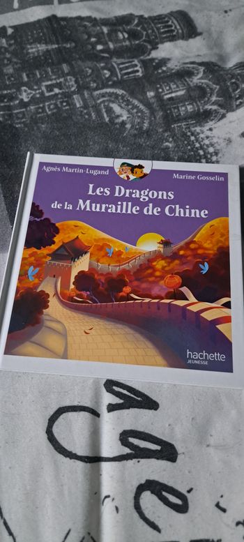 Livre les dragons de la muraille de Chine 