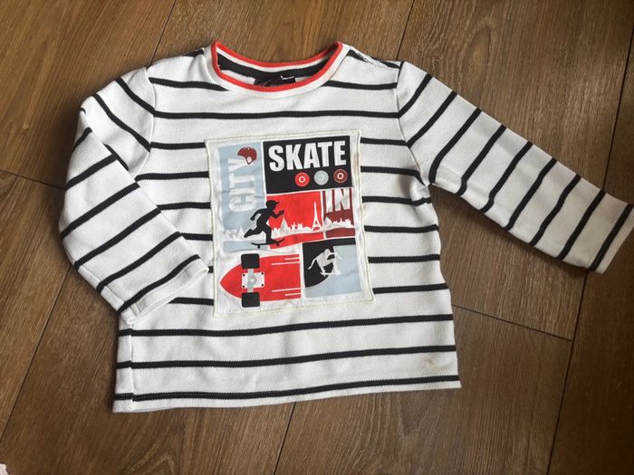 T-shirt ML sergent major 2/3 ans 98 cms garçon