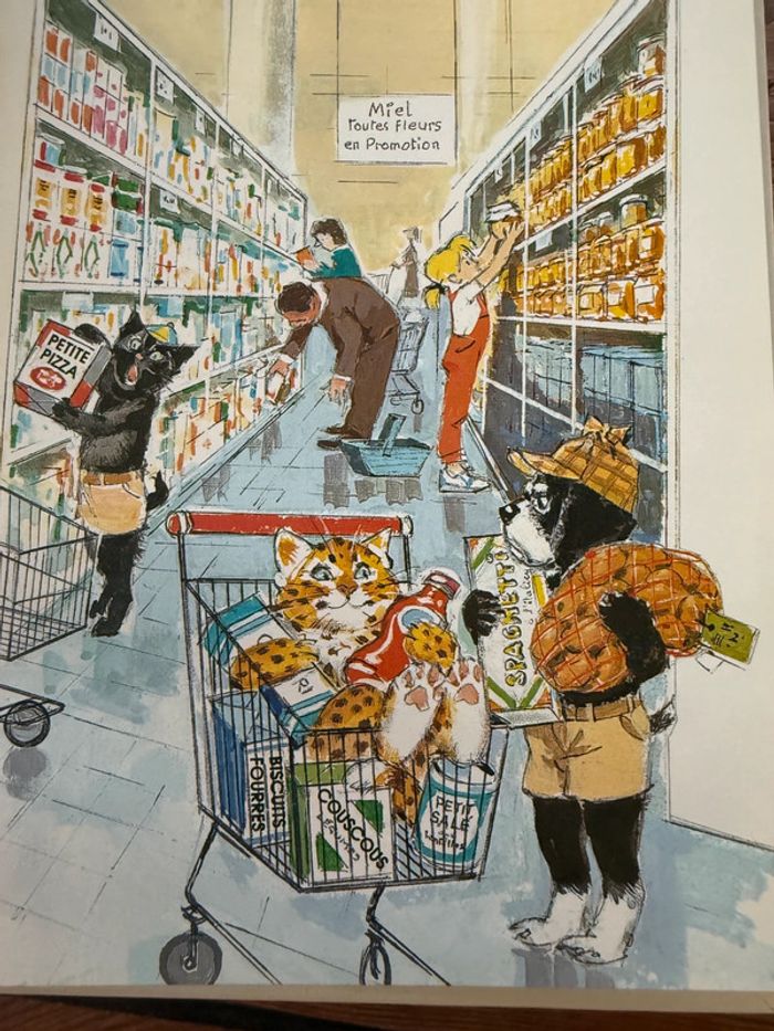 TBE - Livre édition limitée reliure rouge Caroline et Boum ermite Pierre Probst bd - photo numéro 5