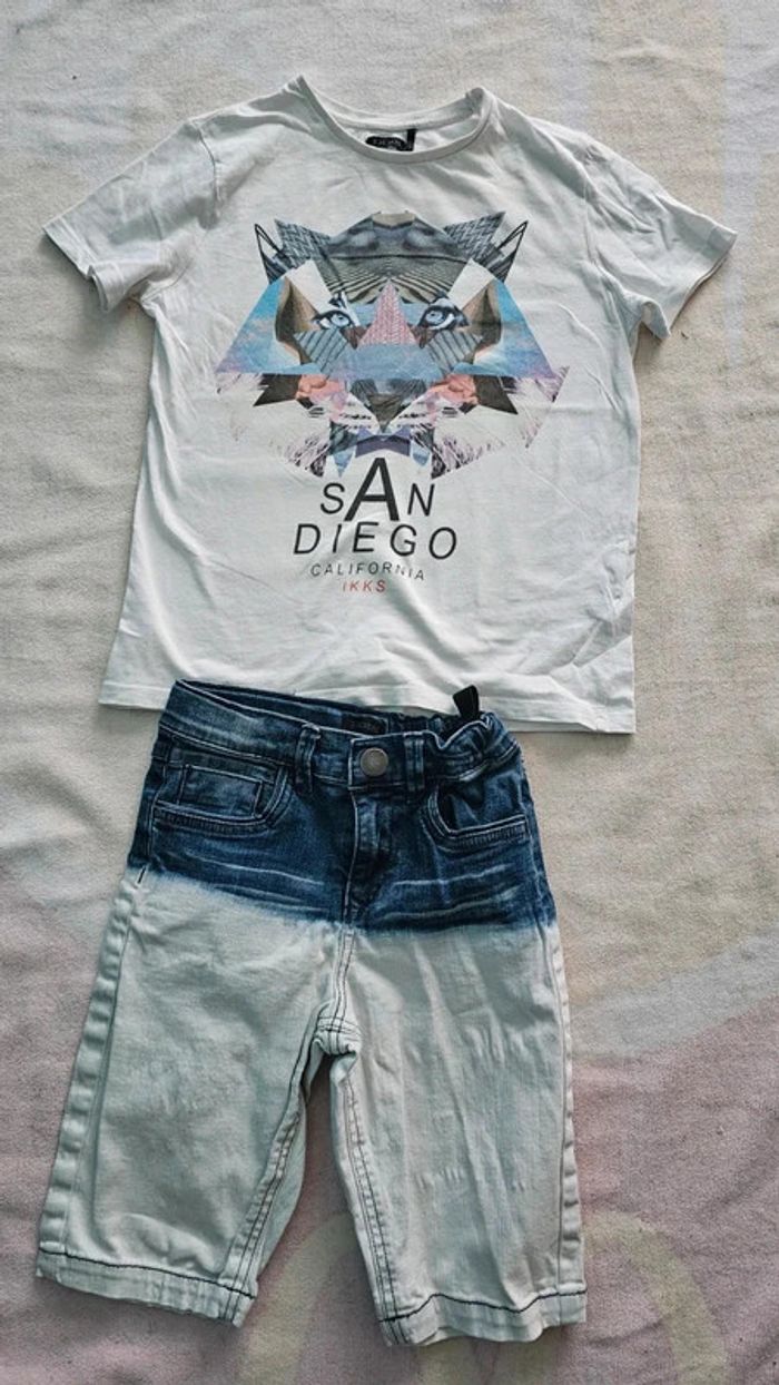 ensemble ikks 10/8 ans