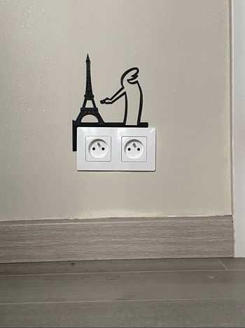 Décoration d’interrupteur la Linea en impression 3D