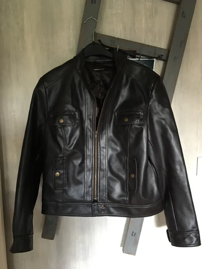 Veste similicuir