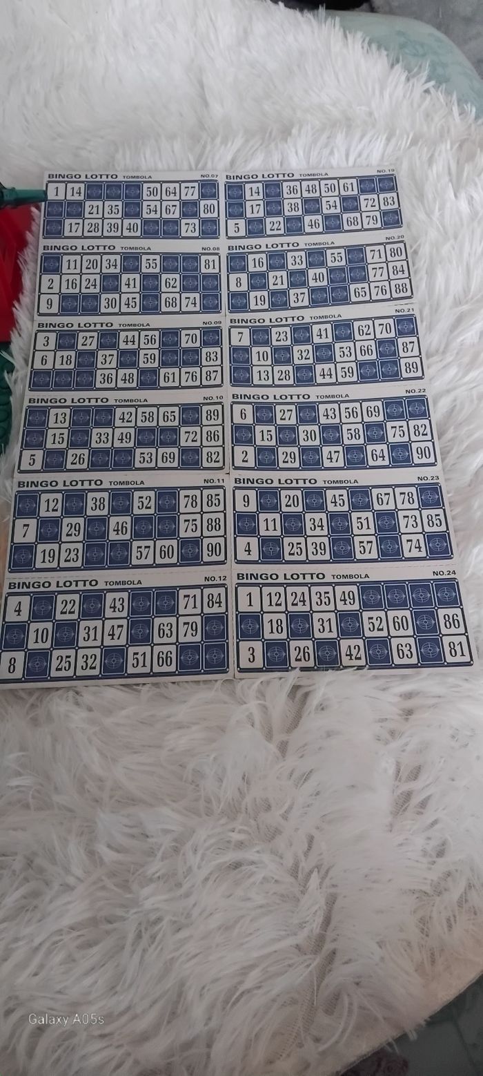 Jeu loto bingo ,90 numéro, cartons de jeu et jetons - photo numéro 4
