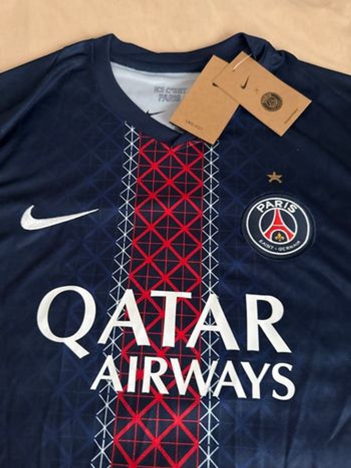Maillot PSG 2025/2026 João Neves Badge UEFA Taille M - photo numéro 6