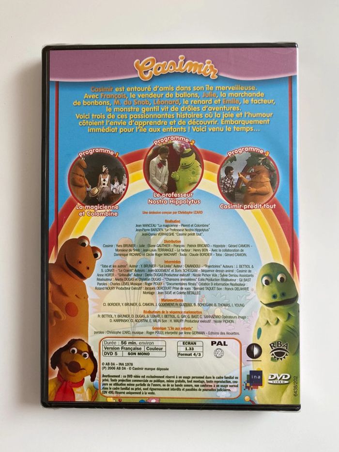 Lots de 3 DVD - L’île aux enfants - photo numéro 4