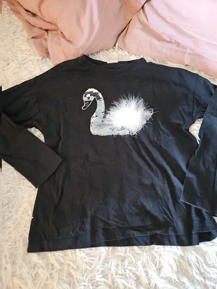 t-shirt fille Zara - photo numéro 2