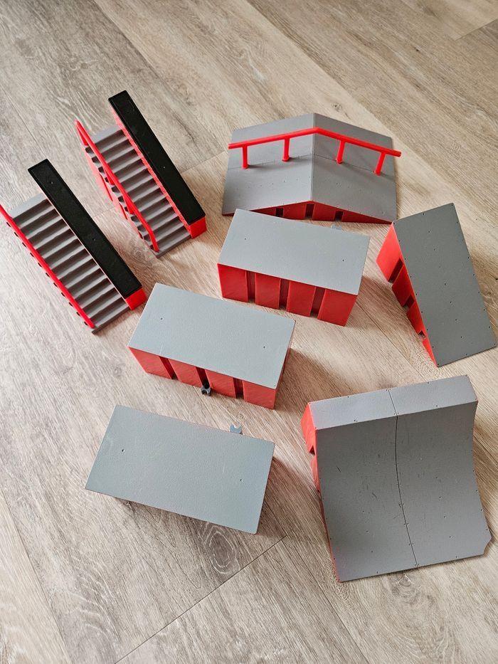 Grand lot de rampes de fingerskate - photo numéro 1