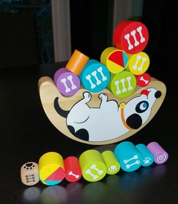 Patatras le chien equilibriste