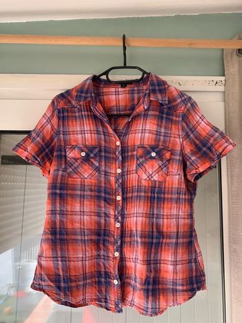Chemise a manches courtes kiabi taille 40