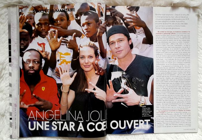 Magazine Elle n°3135 janvier 2006 spécial Angelina Jolie - photo numéro 6