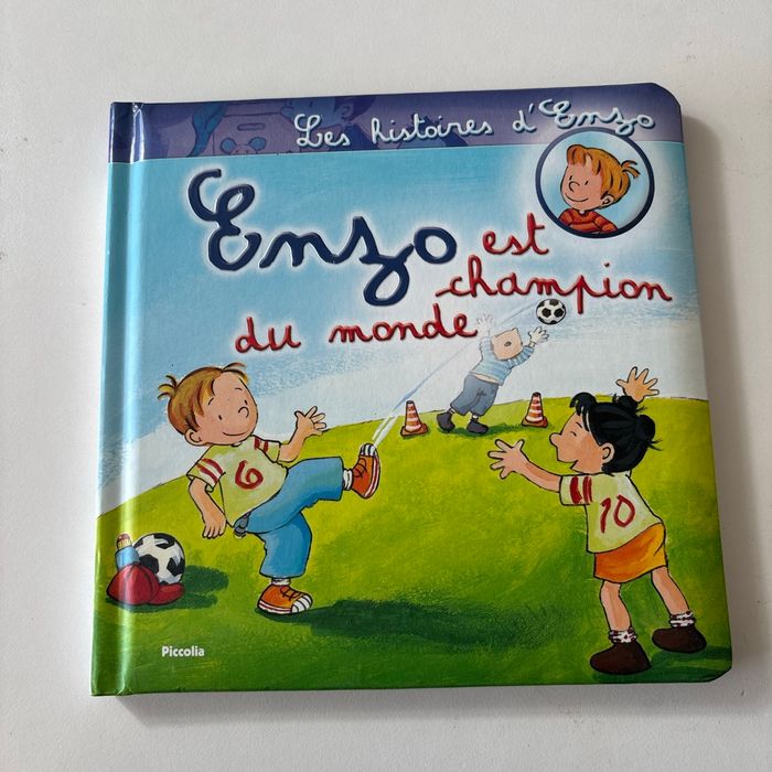 Livre Enzo est champion du monde
