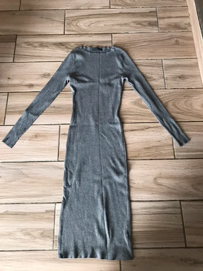 Robe longue  grise d&z fashion S