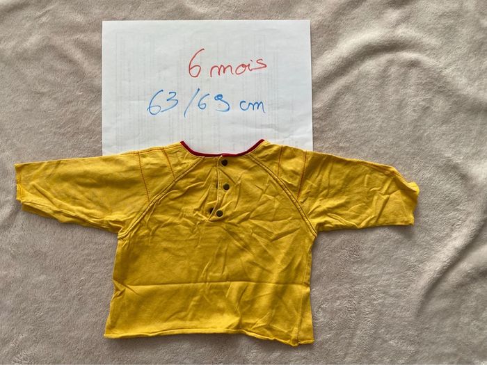 Lot 6 T-shirts manches longues - Disney, Orchestra, Catimini et autres - 6 mois - TBE - photo numéro 10