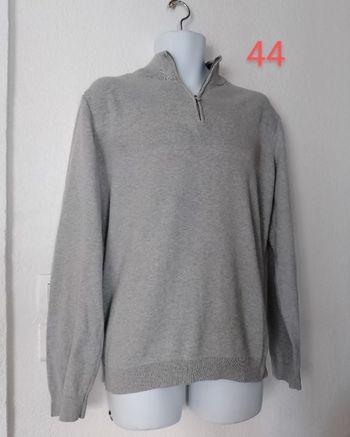 Pull zippé homme 44