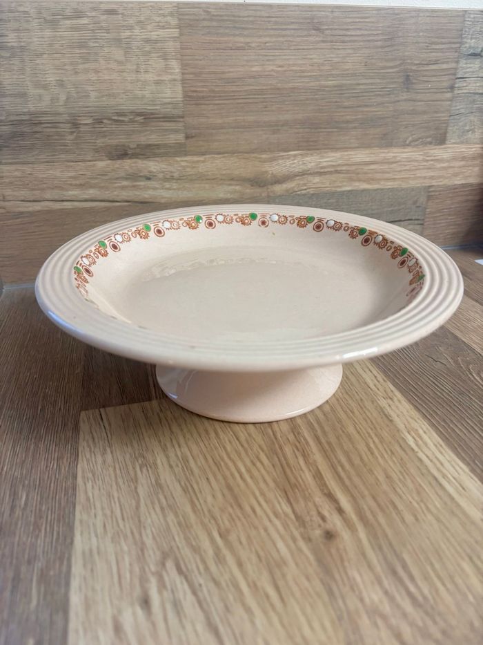 Vintage compotier Longwy Betty - photo numéro 1