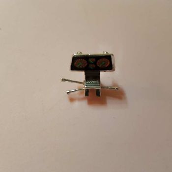 console pièce détachée miniature burago ferrari 348 tb 1/18 1/18e 1/18ème