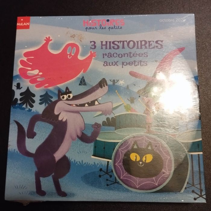 Lot de 9 CD histoires pour les petits enfants Milan neuf - photo numéro 3
