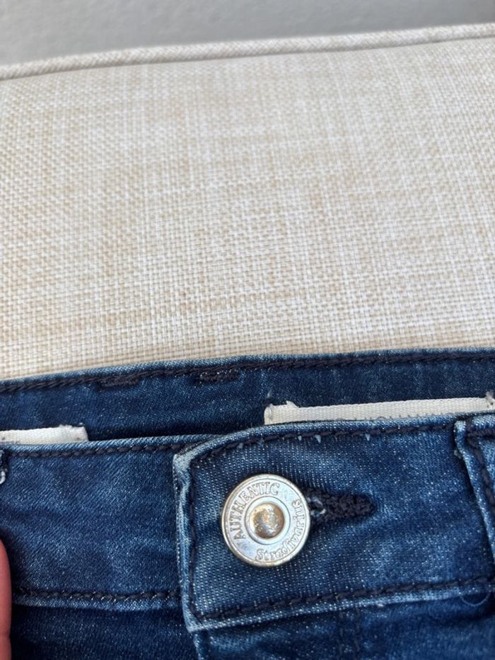 Jean bleu skinny stradivarius taille 38 - photo numéro 4