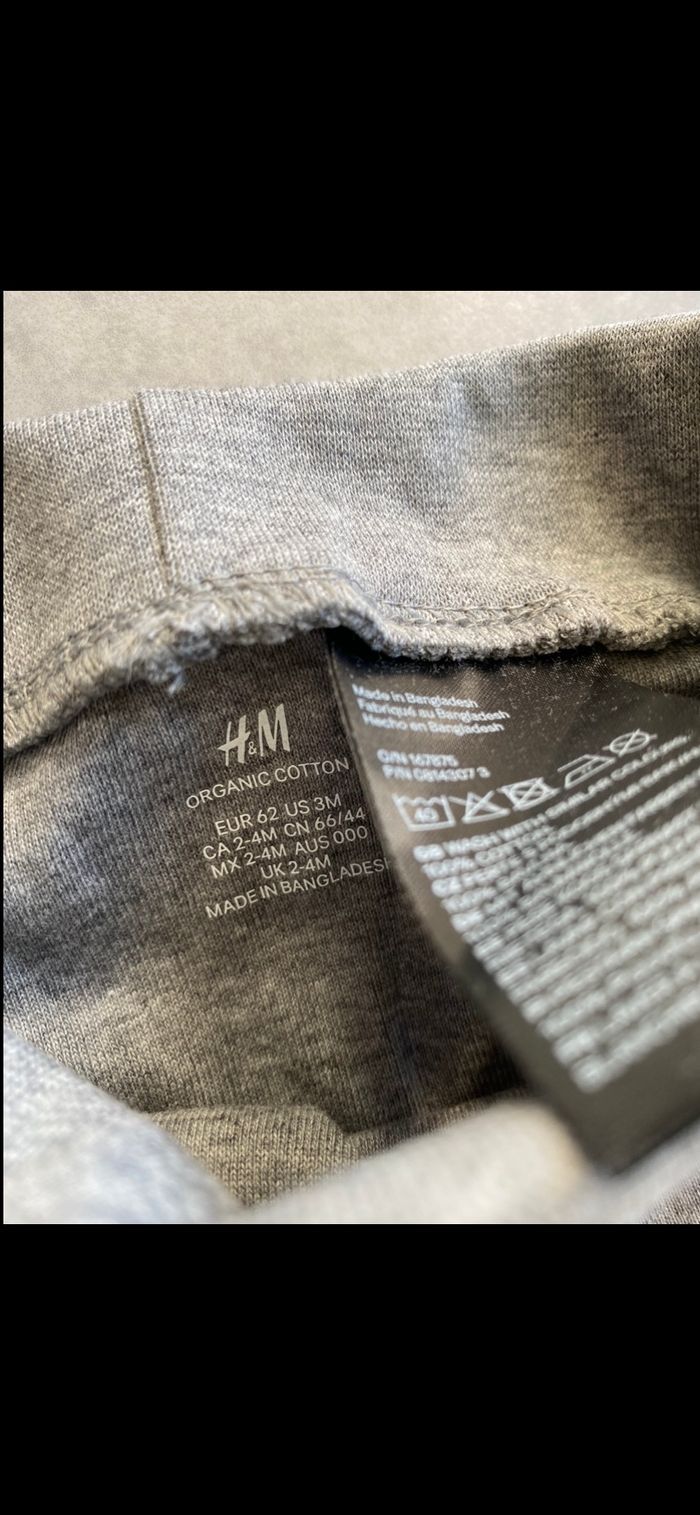 Pantalon / jogging mixte coton organic 3 mois - photo numéro 6