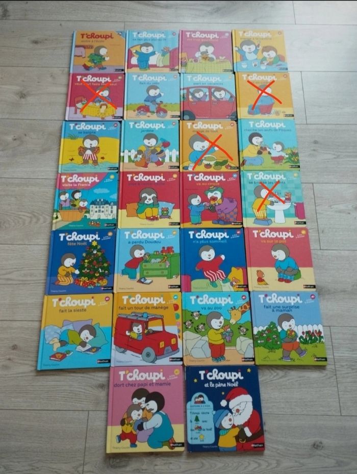 Lot livres T'choupi - photo numéro 2