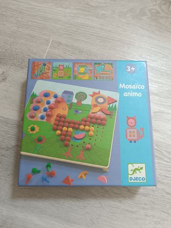 Jeu mosaïque animaux Djeco