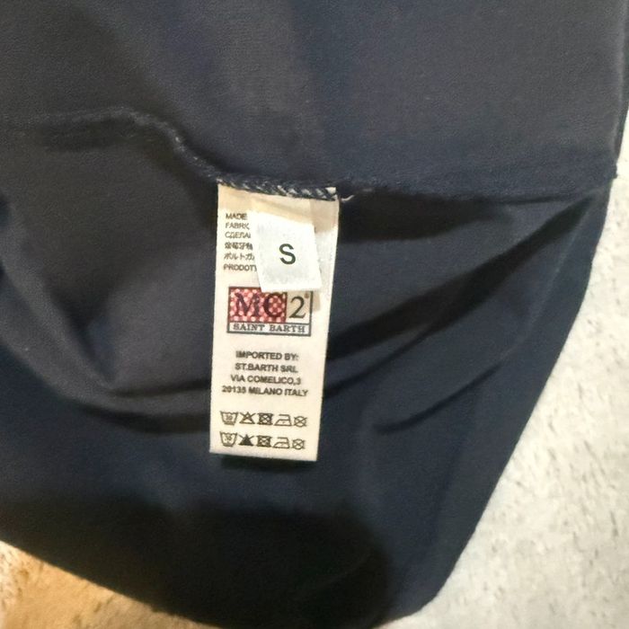 MC2 Saint Barth - Tee-shirt manches longues"Champion du Champagne" Bleu marine, taille S - photo numéro 5