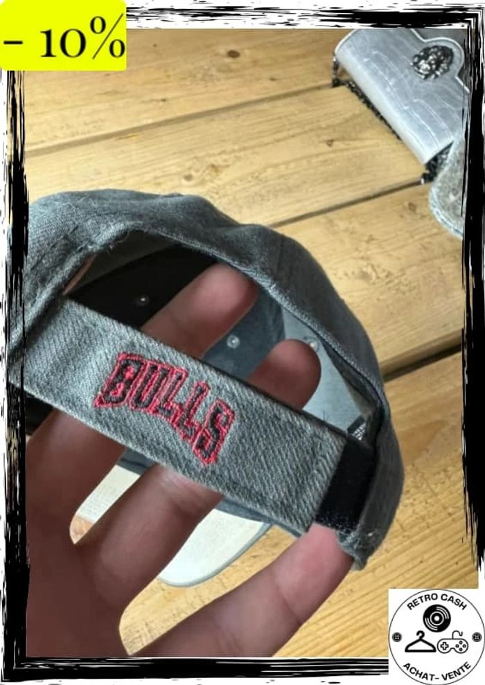 Casquette Chicago Bulls 47 brand grise vintage - photo numéro 6