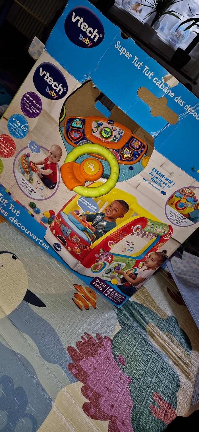 Cabane découverte vtech