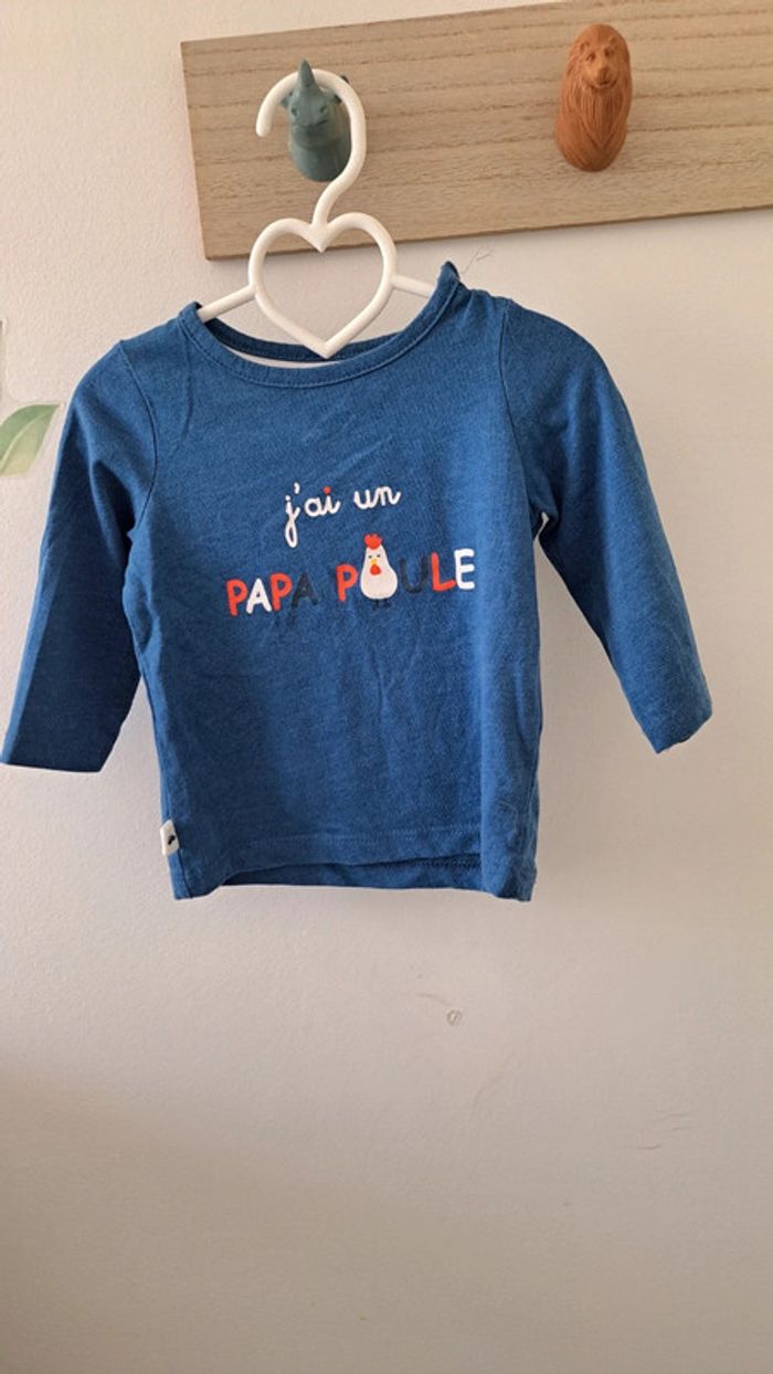 Tee-shirt manche longue 6 mois