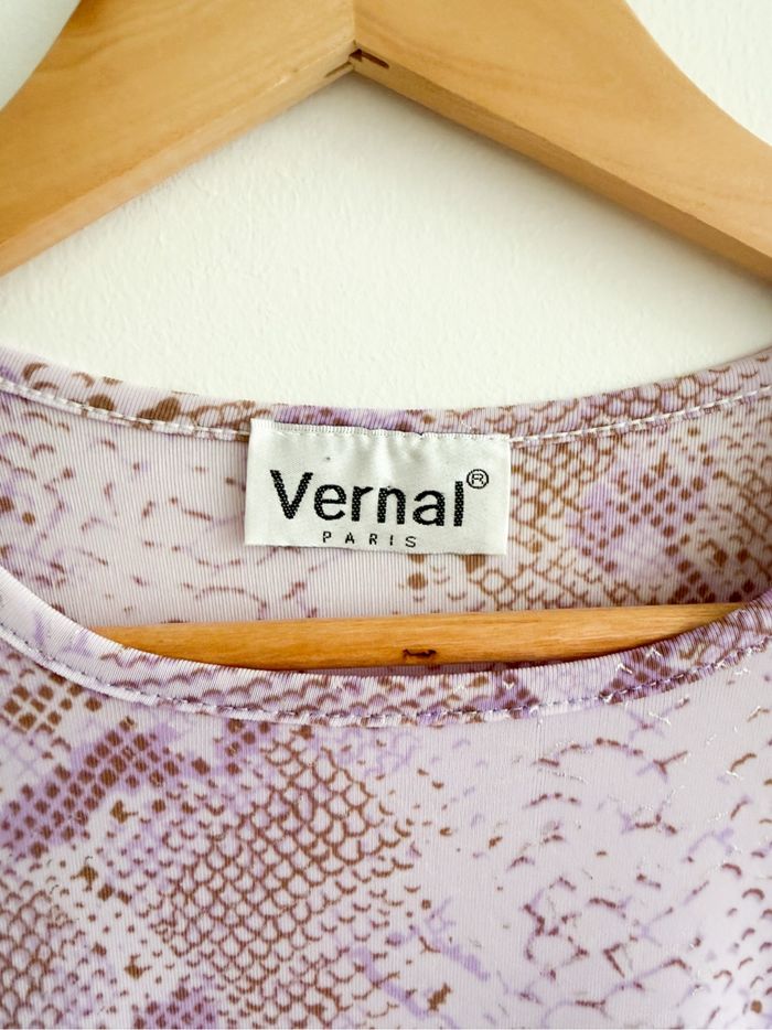 T-shirt manches courtes Lila vernal taille 36 S - photo numéro 5