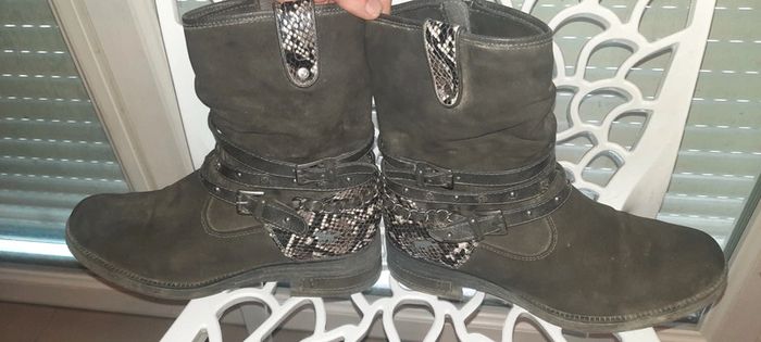 Chaussures/botte mustang T40 - photo numéro 6