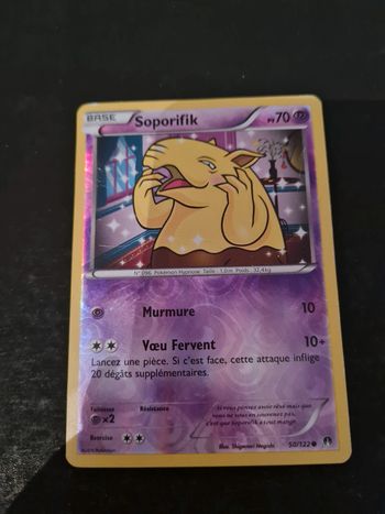 Carte pokémon Soporifik 50/122