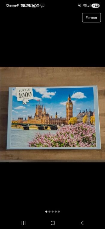 Puzzle 1000 pieces London