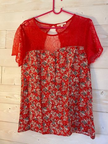 Blouse dentelle