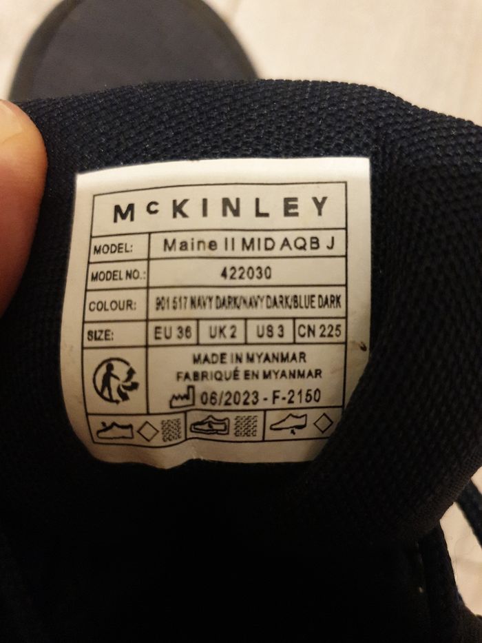 Chaussures rando 36