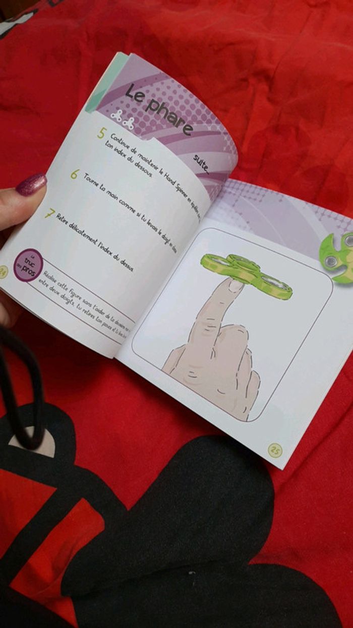 Manuel hand spinner - photo numéro 3