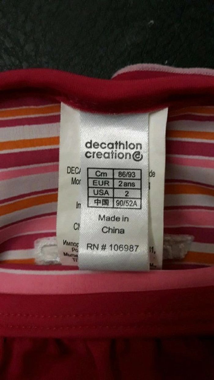 Lot de 18 vêtements été fille 2 ans - photo numéro 5