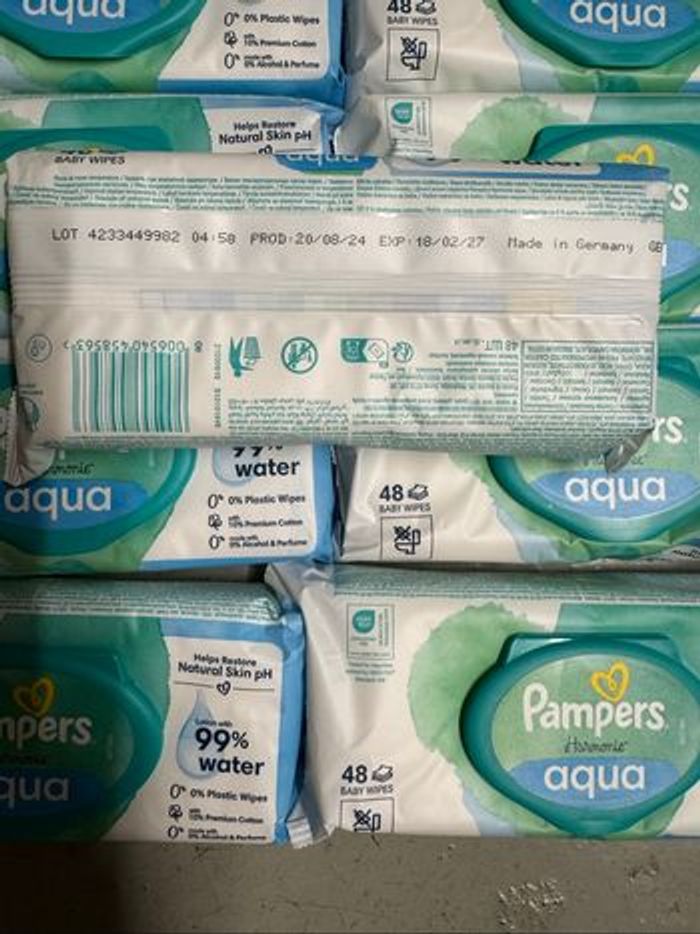 Lingettes Pampers Harmonie Aqua - photo numéro 3